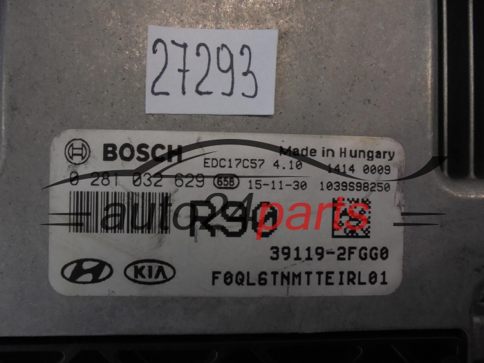 KIA 0281032629 39119-2FGG0 391192FGG0