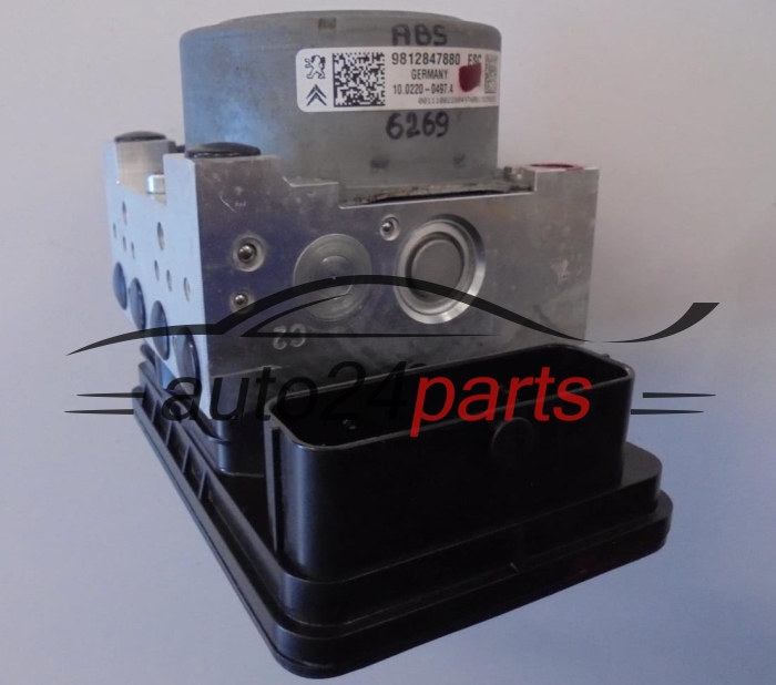 Pompa ABS i sterownik Citroen Peugeot 9812847880 10022004974