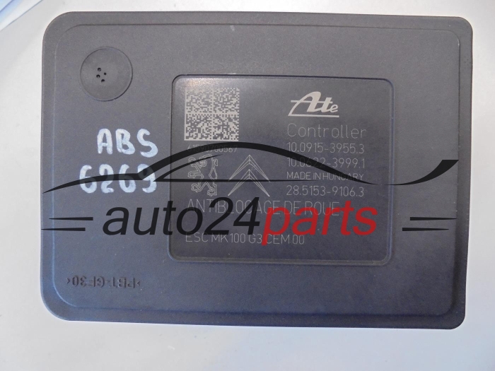 Pompa ABS i sterownik Citroen Peugeot 9812847880 10022004974 – zdjęcie 2