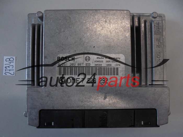 KOMPUTER STEROWNIK SILNIKA BMW 3ER E46 BOSCH 0 261 209 007, 0261209007, DME 7 508 292, 7508292