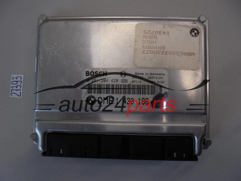 KOMPUTER STEROWNIK SILNIKA BMW 3 E36 E46 BOSCH 0 261 204 420, 0261204420, DME 1 430 186, DME1430186, 1430186