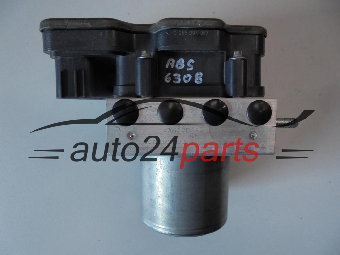 Pompe ABS et calculateur Renault 476603124R 0265294367 0265956740