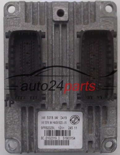 ECU ENGINE CONTROLLER FIAT PANDA FIAT 500 FORD KA MAGNETI MARELLI IAW 5SF8.M4