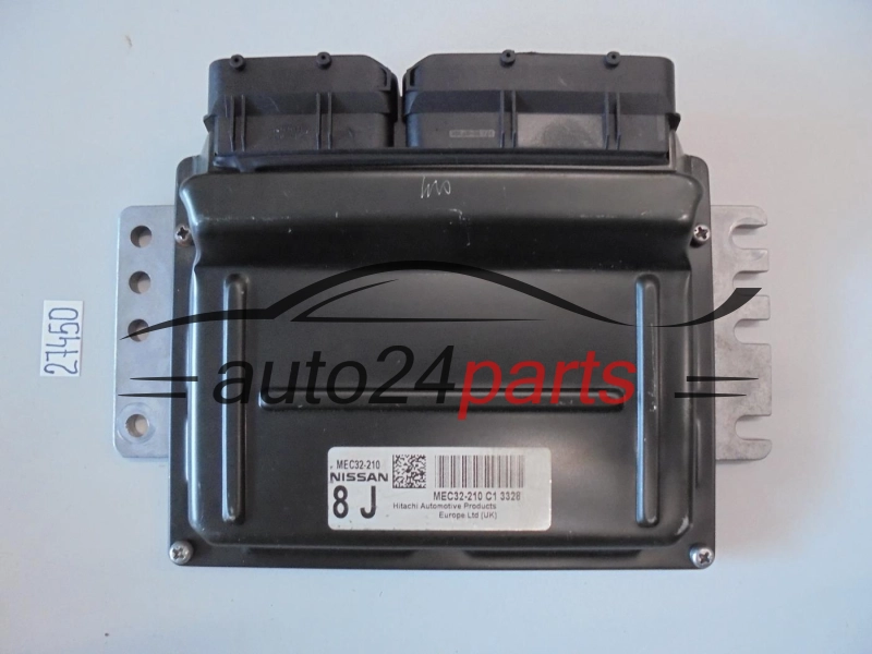 KOMPUTER STEROWNIK SILNIKA NISSAN ALMERA 1.6 MEC32-210 8J, MEC32210, C1 2X16, C12X16, MEC32210C12X16