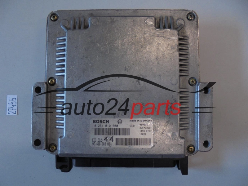 Sterownik silnika Peugeot 206 2.0 HDI 0281010500 9641606980