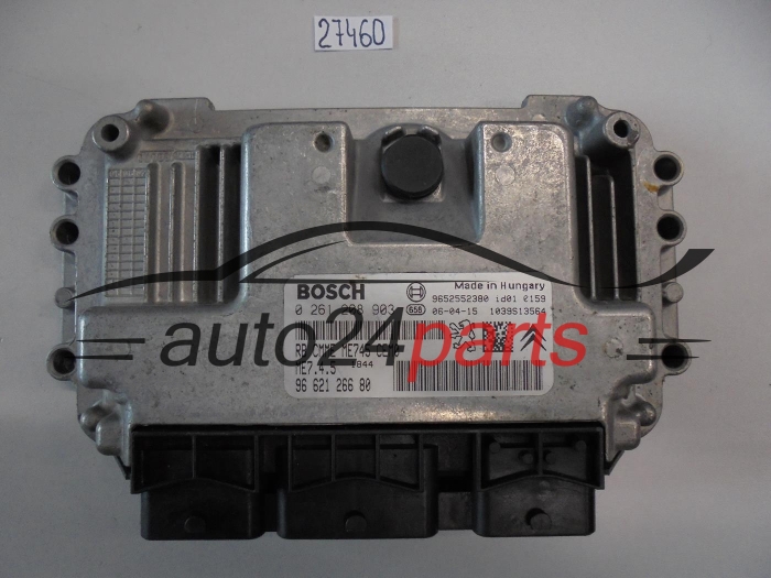Sterownik silnika Citroen 0261208903 9660371680 – zdjęcie 2