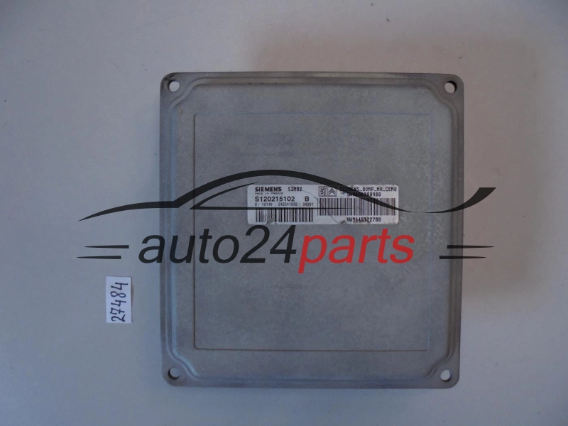 STEROWNIK SKRZYNI AUTOMATYCZNEJ CITROEN PEUGEOT S120215102B SW 9656908980 HW 9640922780 SIM82