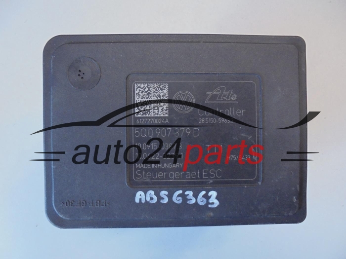 Bomba ABS y centralita AUDI VOLKSWAGEN 5Q0614517C, 10.0220-0207.4, 10022002074, 5Q0907379D