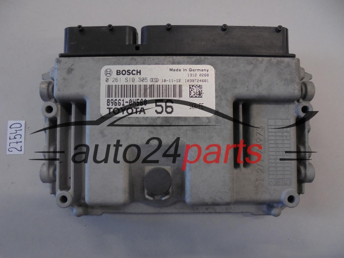 Centralina do motore TOYOTA BOSCH 0261S19305 896610H560