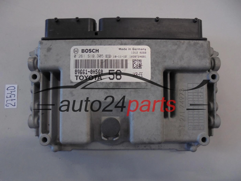 Centralina motore TOYOTA BOSCH 0261S19305 896610H560