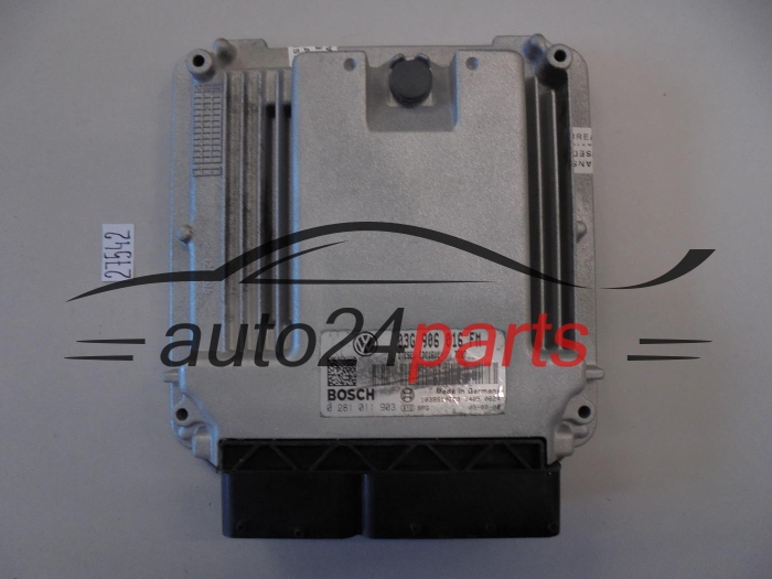 KOMPUTER STEROWNIK SILNIKA VOLKSWAGEN GOLF JETTA 2.0 TDI BOSCH 0 281 011 903, 0281011903, 03G 906 016 FM, 03G906016FM