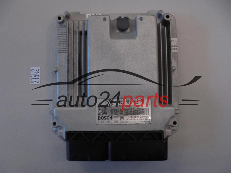 KOMPUTER STEROWNIK SILNIKA VOLKSWAGEN GOLF JETTA 2.0 TDI BOSCH 0 281 011 903, 0281011903, 03G 906 016 FM, 03G906016FM