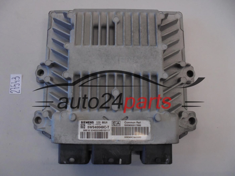 Sterownik silnika Citroen Berlingo 2.0 HDI 5WS40049CT 90650517880