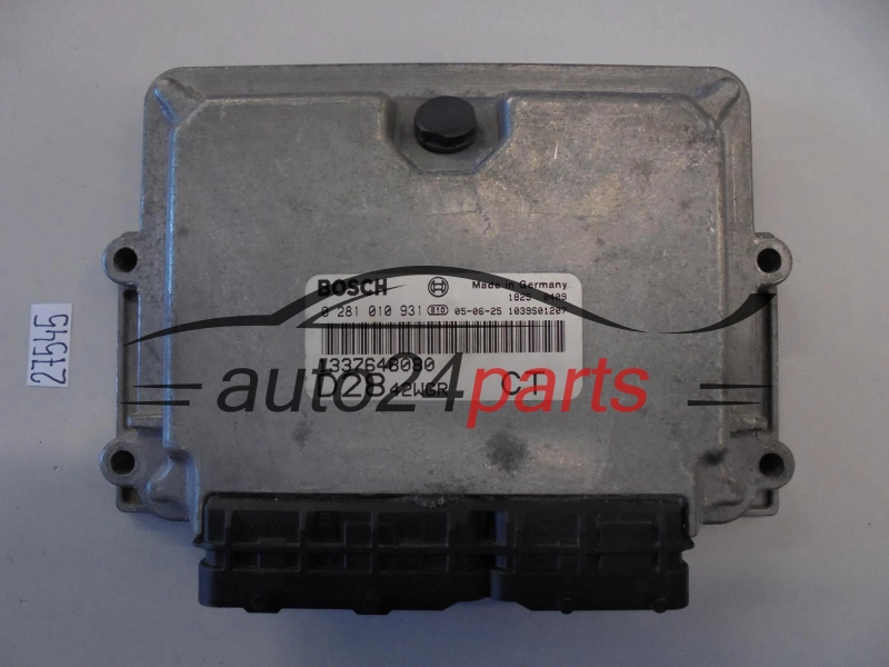 Sterownik silnika Fiat Ducato Peugeot Boxer 2.8 JTD 0281010931 1337648080
