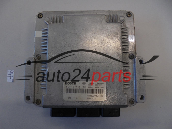 KOMPUTER STEROWNIK SILNIKA RENAULT MASTER 2.2 DCI BOSCH 0281010787, 0 281 010 787 HOM8200091428 8200132175