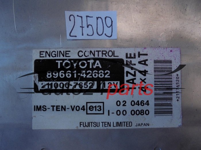 TOYOTA RAV-4 89661-42682 8966142682 211000-7652 2110007652 1AZ-FE