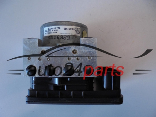 POMPA ABS I STEROWNIK MAZDA KA0G437A0 06.2109-7227.3 06210972273