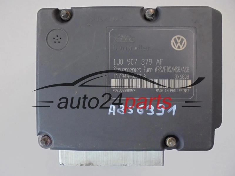 Pompe ABS et calculateur VOLKSWAGEN AUDI 1J0614417A 10.0204-0213.4 10020402134 1J0907379AF 10.0949-0367.3 10094903673