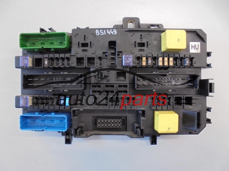 SKRZYNKA ELEKTRYCZNA PRZEKAŻNIKÓW I BEZPIECZNIKÓW MODUŁ NADWOZIA CENTRALKA KOMFORTU BSI TYLNA OPEL ASTRA H ZAFIRA B GM 13 220 832 HU, 13220832 HU, HELLA 5DK 008 669-73, 5DK008669-73, 5DK00866973