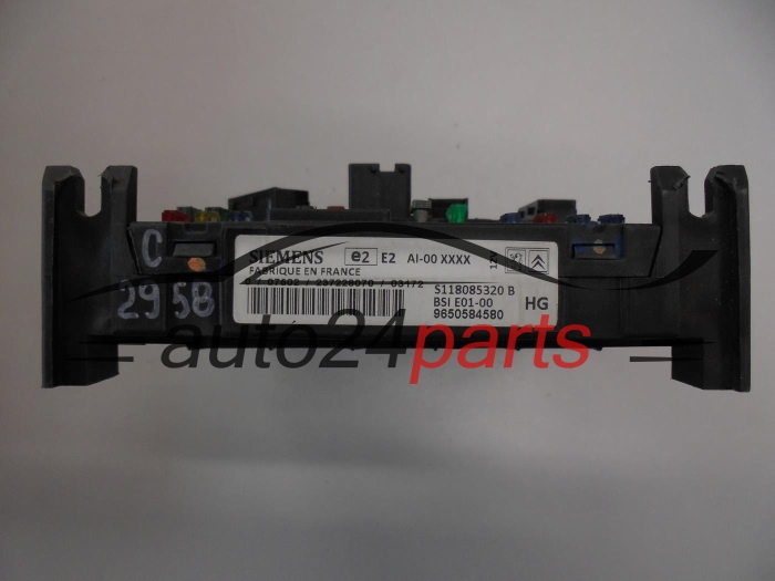 Moduł komfortu BSI Citroen Peugeot S118085320B 9650584580