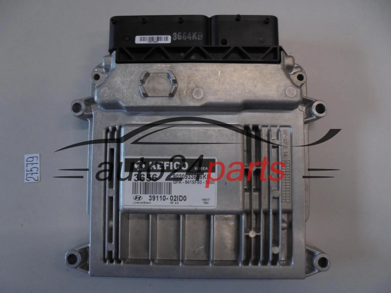 KOMPUTER STEROWNIK SILNIKA HYUNDAI I10 1.1 9030933656KB GPA-841SFS0-5000 3656, 39110-02ID0, 3911002ID0, 39100-02ID3, 3910002ID3 ZU19