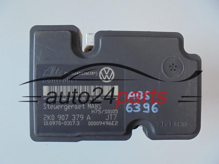 Pompa ABS i sterownik Volkswagen Caddy 2K0614117A 2K0907379A – zdjęcie 2