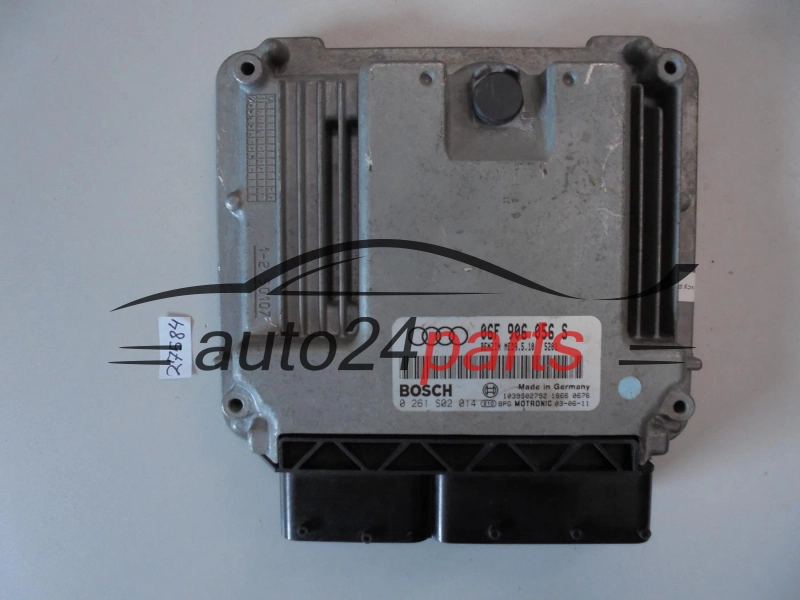 KOMPUTER STEROWNIK SILNIKA AUDI BOSCH 0 261 S02 014, 0261S02014, 06F906056S, MED9.5.10