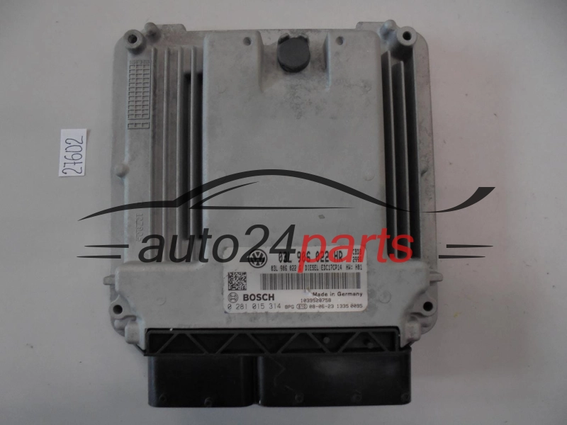 Calculateur Moteur VOLKSWAGEN 0281015314 03L906022HR EDC17CP14