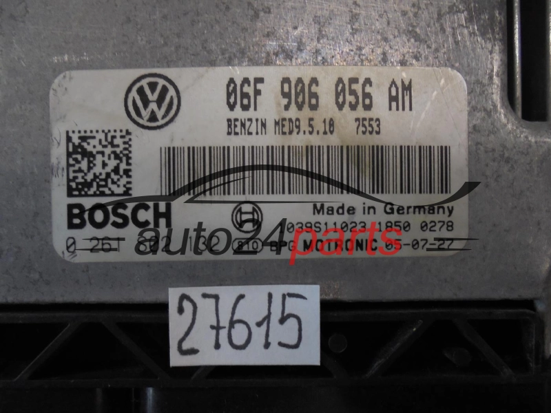 Sterownik silnika Volkswagen Passat 2.0 FSI 0261S02132 06F906056AM – zdjęcie 2