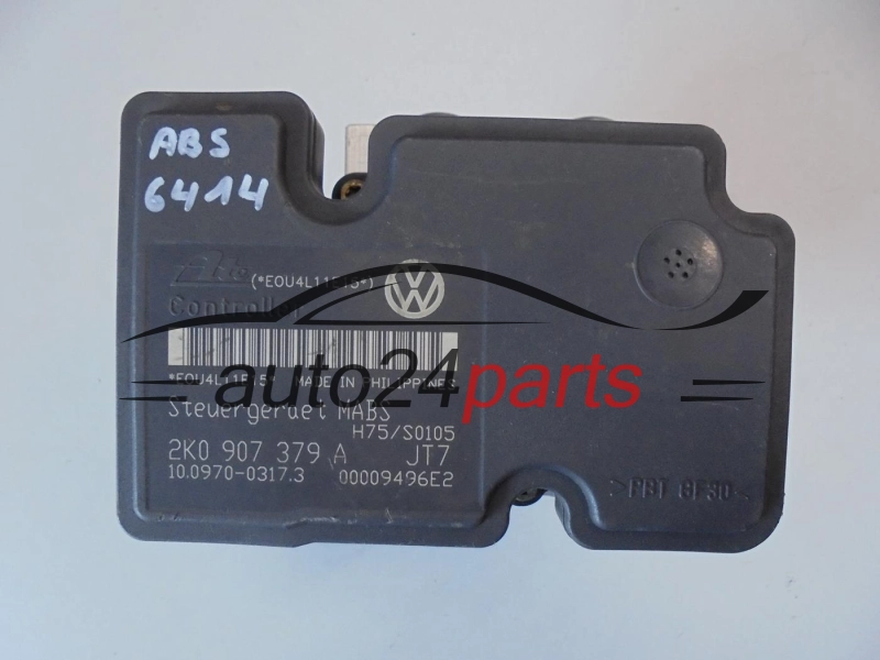 ABS POMPA I STEROWNIK VOLKSWAGEN CADDY 2K0 614 117 A, 2K0614117A, ATE 10.0207-0029.4, 10020700294, 2K0 907 379 A, 2K0907379A, ATE 10.0970-0317.3, 10097003173