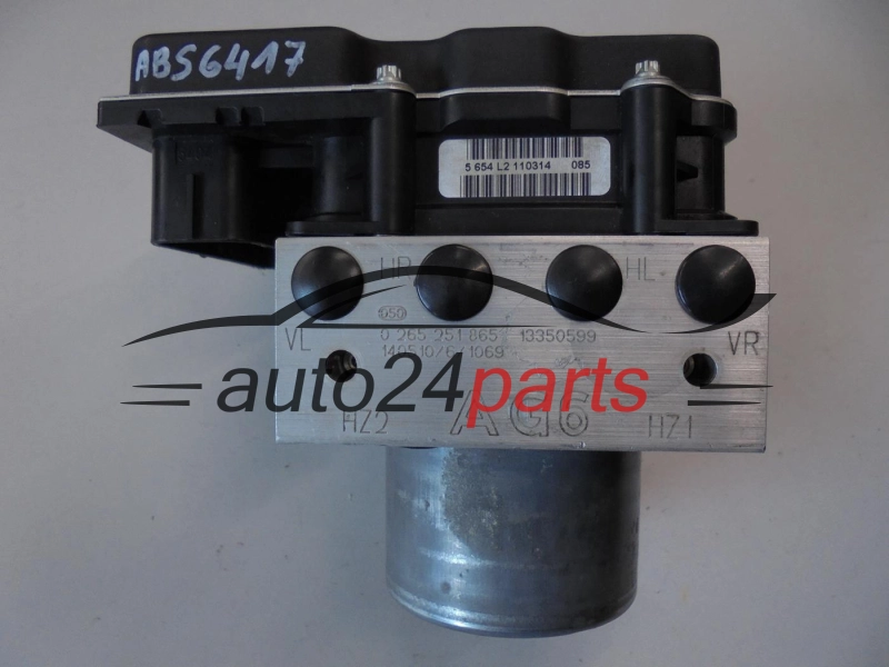 Pompa ABS i sterownik Opel 13350599 0265251865 – zdjęcie 3