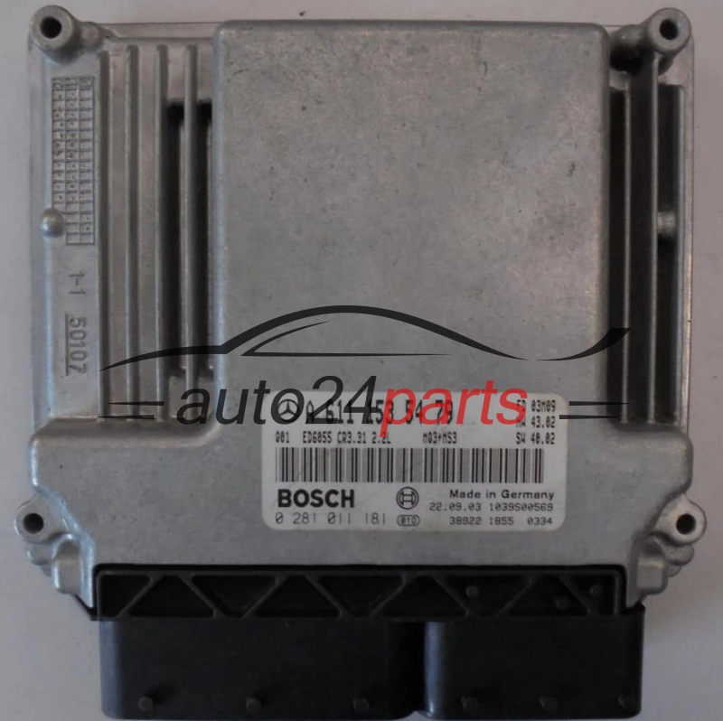 MERCEDES BENZ VITO VIANO A6111535479, A 611 153 54 79, 0281011181, 0 281 011 181