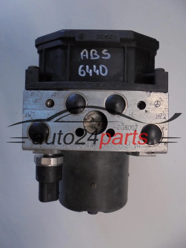 ABS Pumpe und steuergerat MERCEDES SPRINTER BOSCH 0265225224 A0004466889 0265950098