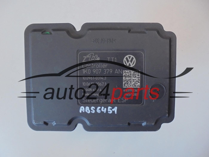 ODNOWIONY ABS POMPA I STEROWNIK VOLKSWAGEN SEAT SKODA 1K0 614 517 BD, 1K0614517BD, ATE 10.0212-0220.4, 10021202204, 1K0 907 379 AN, 1K0907379AN