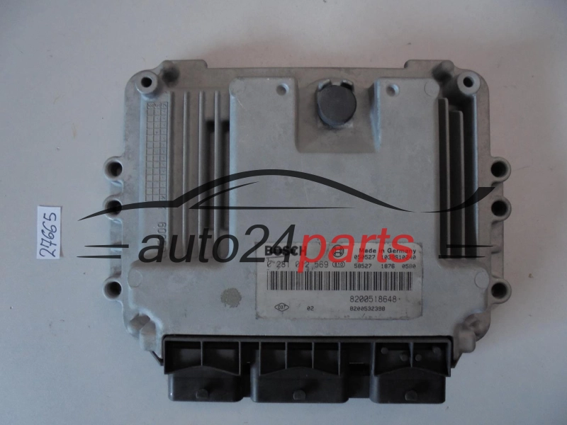 KOMPUTER STEROWNIK SILNIKA SUZUKI GRAND VITARA 1.9 DID BOSCH 0 281 012 569, 0281012569, 8200518648, 8200561686