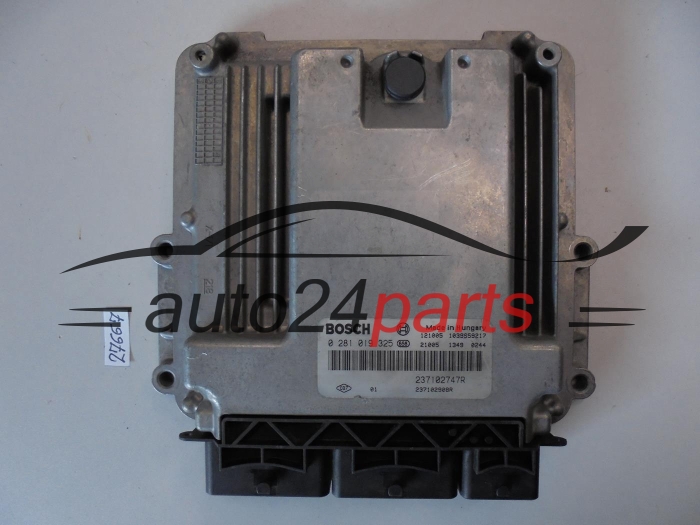 KOMPUTER STEROWNIK SILNIKA RENAULT 0281019325 237102747R