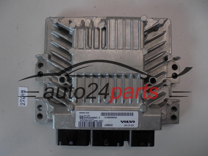KOMPUTER STEROWNIK SILNIKA VOLVO SIEMENS 5WS40489C-T, 5WS40489CT, 31269095AA, J38AC, SID206