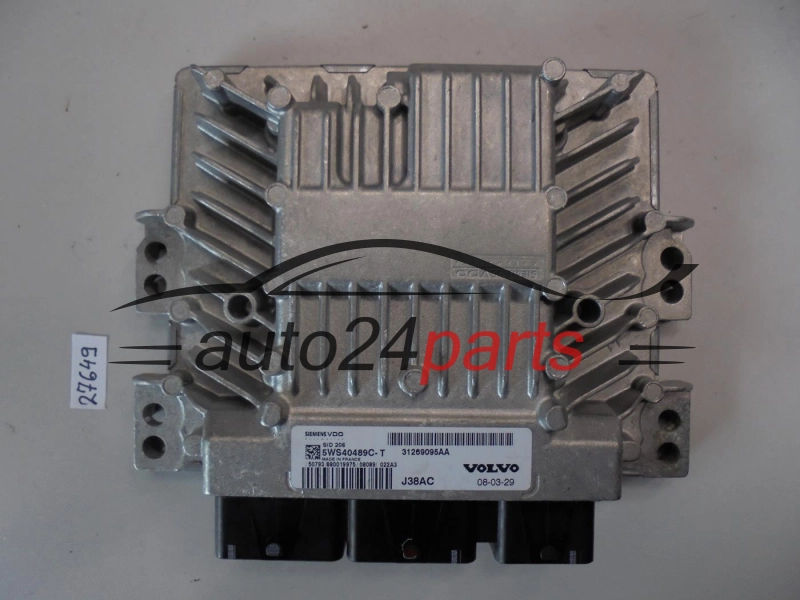 Sterownik silnika Volvo 5WS40489CT 31269095AA