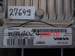 Sterownik silnika Volvo 5WS40489CT 31269095AA – zdjęcie 2