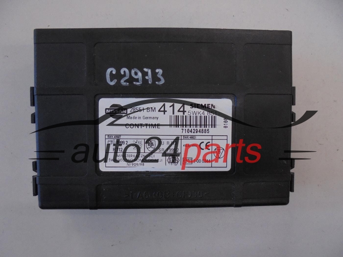 Moduł komfortu Nissan Almera 5WK48511 28551BM414 – zdjęcie 2