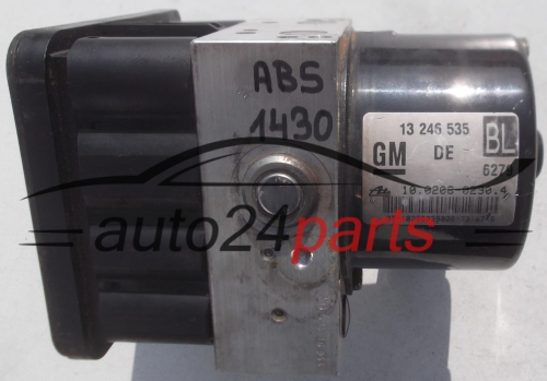BOMBA HIDRAULICA Y CENTRALITA ABS OPEL ASTRA H ZAFIRA B GM 13 246 535 BL, 13246535, ATE 10.0206-0290.4, 10020602904, 10.0960-0554.3, 10096005543