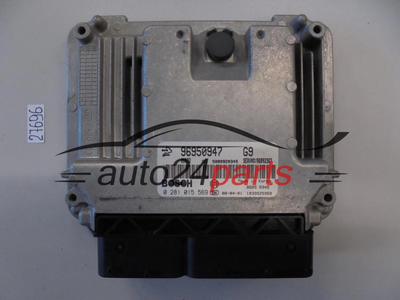 KOMPUTER STEROWNIK SILNIKA CHEVROLET CAPTIVA 2.0 CDTI, BOSCH 0 281 015 569, BOSCH 0281015569, 96950947, G9