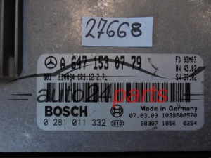 MERCEDES BENZ 0281011332 A6471530779 CR3.12