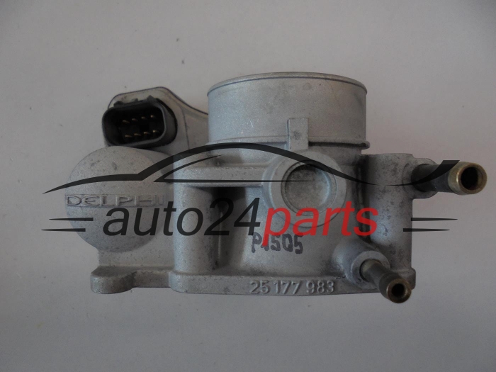 Σώμα πεταλούδας Opel Astra G Corsa C Meriva Vectra B C Zafira A B 1.6 Z16XE Z16SE Y16XE 25177983 9192122 817158