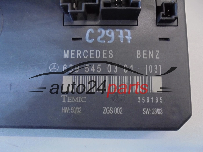 MERCEDES VITO TEMIC 356165, 639 545 03 01[03], 6395450301