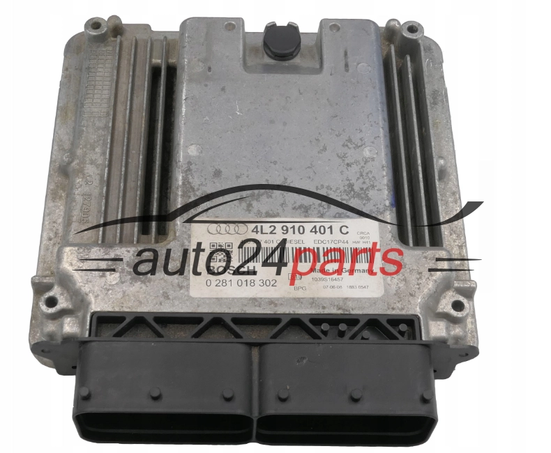VIRGIN ECU engine controller AUDI Q7 0281018302 4L2910401C EDC17CP44