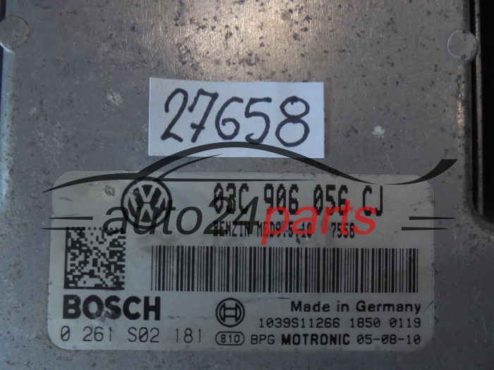 VOLKSWAGEN 0261S02181 03C906056CJ MED9.5.10