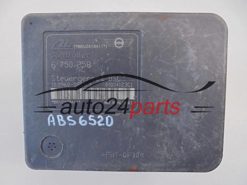 ABS POMPA I STEROWNIK BMW MINI COOPER 34.51-6760257, 34516760257, 10.0206-0082.4, 10020600824, 6750258 -