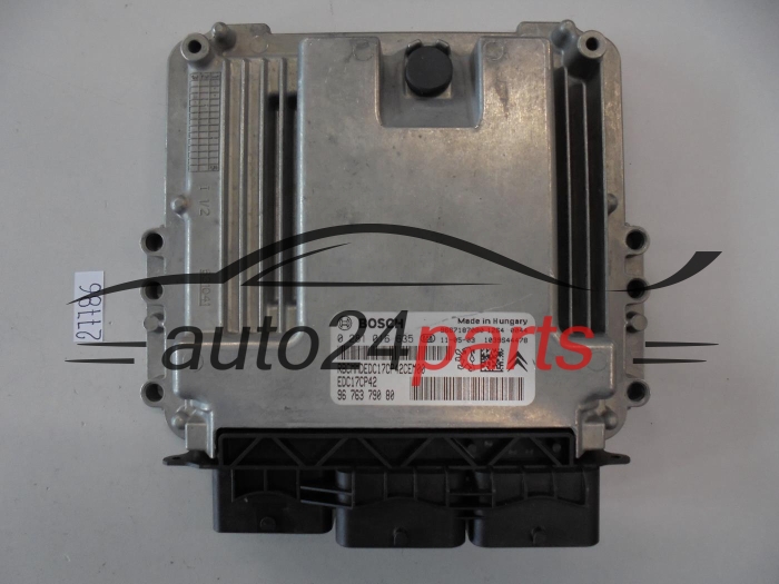 KOMPUTER STEROWNIK SILNIKA CITROEN PEUGEOT BOSCH 0 281 016 635, 0281016635, 9676379080, EDC17CP42