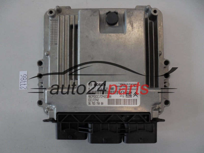 KOMPUTER STEROWNIK SILNIKA CITROEN PEUGEOT BOSCH 0 281 016 635, 0281016635, 9676379080, EDC17CP42